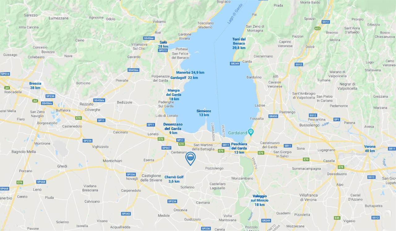 Apartment Charme And Relax With Garden And Swimming Pool Desenzano del Garda Eksteriør bilde